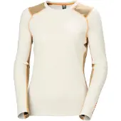 Helly Hansen Lifa Merino Midweight Langarmshirt, Damen, Weiß