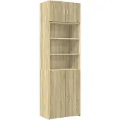 vidaXL Hochschrank Sonoma-Eiche 70x42,5x225 cm Holzwerkstoff