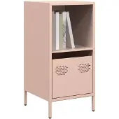 vidaXL Sideboard Rosa 35x39x73,5 cm Kaltgewalzter Stahl