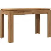 vidaXL Esstisch Artisan-Eiche 120x60x76 cm Holzwerkstoff