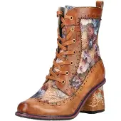 LAURA VITA Stiefelette Stiefelette Leder/Textil