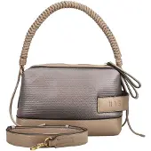 Hispanitas für Damen. BI264947 Kompakte Handtasche taupe (OSFA), Stoff, Lässig, Polyurethan