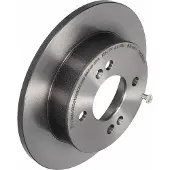 Brembo Bremsscheibe 08.C650.11, hinten, voll, 1 Stück