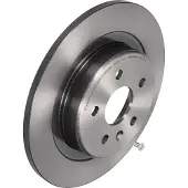 Brembo Bremsscheibe 08.D757.11, hinten, voll, 1 Stück
