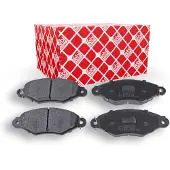 Febi Bremsbelagsatz, Scheibenbremse 16441 Vorderachse für CITROËN NISSAN RENAULT