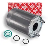 Febi Kraftstofffilter 48554 Leitungsfilter 177mm für RENAULT SUZUKI