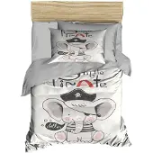 L'essentiel Maison , PH190, Baby-Bettbezug-Set, Rot, 100 x 150 cm