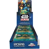 Topps 2026 Chrome Star Wars Galaxy Hobby Box Englisch
