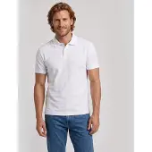 GUESS für Herren. M6YP60K4388 Basic Poloshirt Kurzarm weiß (M), Lässig, Baumwolle