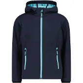 CMP KID G Jacket Fixed Hood b.blue-aquarius (00NZ) 104