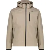 CMP Funktionsjacke "Softshelljacke", Herren, Gr. 56, beige, Obermaterial: 100% Polyester PES., Jacken Funktionsjacke