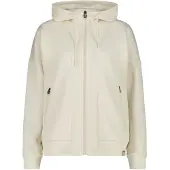 CMP Damen Sweat Jacke mit Kapuze aus Modal weiss 38