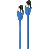Shiverpeaks BS08-41021, 1 m, Cat8.1, F/FTP (FFTP), RJ-45, RJ-45, Blau