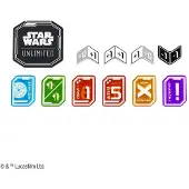 GameGenic Star Wars: Unlimited Premium Tokens PRO Acryl Marker-Set