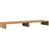 vidaXL Monitorständer Artisan-Eiche 100x27x10 cm Holzwerkstoff