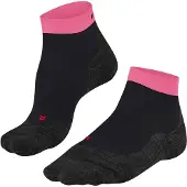 Falke RU4 Endurance Short Damen Lauf Kurzsocken, 35-36, Schwarz, Baumwolle