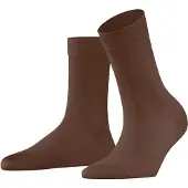 Falke Cotton Touch Damen Socken, 39-42, Braun, Uni, Baumwolle