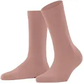 Falke Family Damen Socken, 35-38, Rosa, Uni, Baumwolle
