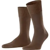 Falke ClimaWool Herren Socken, 45-46, Braun, Uni, Wolle