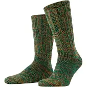 Falke Brooklyn Herren Bootsocken, 43-46, Grün, Struktur, Baumwolle