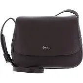 Lacoste Umhängetasche Flap Crossover Bag Dark Brown dunkelbraun