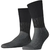 Falke Free Climber Herren Socken, 39-42, Schwarz, AnderesMuster, Schurwolle