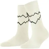 Falke Socken "Peak", Kinder, Gr. 39-40, weiß (off, weiß (2040)), Obermaterial: 58% Schurwolle WV. 24% Alpaka WP. 18% Polyamid PA., glatt, Socken Socken