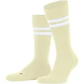 Falke Dynamic Unisex Socken, 46-48, Beige, Streifen, Baumwolle