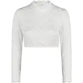 Nina von c. Dirndlbluse langarm in weiss | Gr.: 44