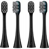 Seysso Hypertech Efficiency Zahnbürstenköpfe Schwarz 4 Stück