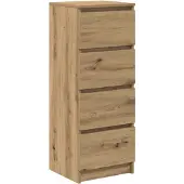vidaXL Sideboard Artisan-Eiche 37,5x35x99 cm Holzwerkstoff