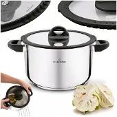 Starke PRO Sante Topf Edelstahl Induktion energiesparend 6,3 L