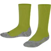 Falke Active Warm Kinder Socken, 39-42, Grün, Uni, Wolle