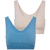 Falke Damen Bustier Daily Comfort, M, Mehrfarbig, Uni, Baumwolle