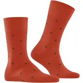 Falke Dot Herren Socken, 43-46, Orange, Punkte, Baumwolle