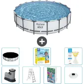 Bestway Steel Pro MAX Rund - 549x122 cm - 6-teilig S526