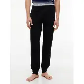 Tommy Hilfiger Underwear Pyjamahose "JERSEY CUFFED" mit Bündchen und Logos