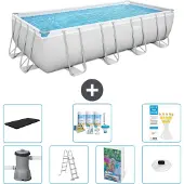 Bestway Power Steel Rechteckig - 488x244x122 cm - 6-teilig S576