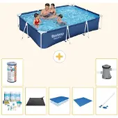 Bestway Steel Pro Rechteckig - 300x201x66 cm - 8-teilig S21545