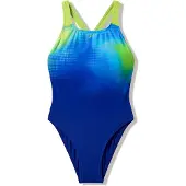 Speedo Badeanzug "für Mädchen" schnelltrocknendes Material, Powerback-Design