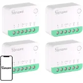 Sonoff MINIR4M (Extreme) Matter Switch 4er-Pack