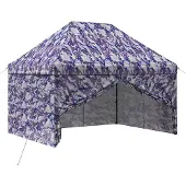 vidaXL Pop-up Pavillon mit 4 Seitenwänden 2,95 x 4,1 m