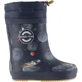 Mikk-Line - Kid's Wellies Winter Aop Barefoot - Gummistiefel Gr 30 blau