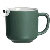 Ritzenhoff & Breker Espressotasse 100ml 6er Set Jasper grün