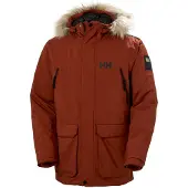 Helly Hansen für Herren. 53630 Parka Reine rot (L), Lässig, Polyester