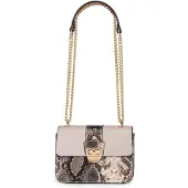 L.credi Umhängetasche Schultertasche Sharina Flapbag Dusty mehrfarbig