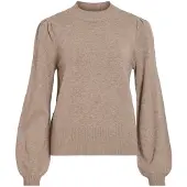 Vila Stehkragen Strickpullover