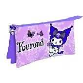 Hello Kitty Kuromi Dreifach-Federmä ppchen, lila