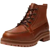 Timberland für Herren. TB0A2MUQEM41 Britton Drive Lederstiefeletten braun (46), 3 bis 5 cm, Schnürsenkel, Lässig