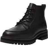 Timberland Mens Mid Lace UP Boot blk full grain 7.5